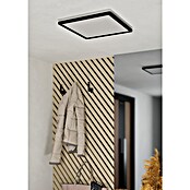 Eglo LED-Deckenleuchte Minerario (20,2 W, L x B x H: 39 x 39 x 3 cm, Schwarz, Warmweiß) | BAUHAUS