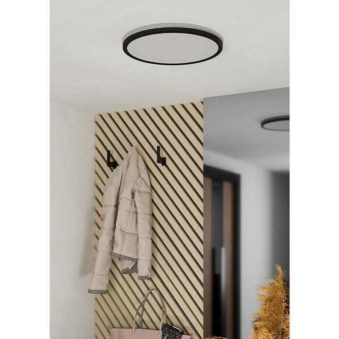 Eglo LED-Deckenleuchte Minerario (20,2 W, Ø x H: 39 x 3 cm, Weiß, Warmweiß) | BAUHAUS