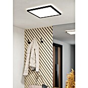 Eglo LED-Deckenleuchte Minerario (20,2 W, L x B x H: 39 x 39 x 3 cm, Schwarz, Warmweiß) | BAUHAUS