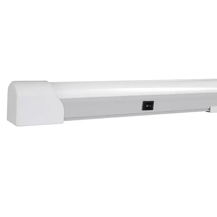 Eglo LED-Unterbauleuchte Sicciarotta - Lichtfarbe: Neutralweiß, 220 V - 240 V, Länge: 120 cm - Weiße LED-Leuchtröhre mit integriertem Ein-/Ausschalter.