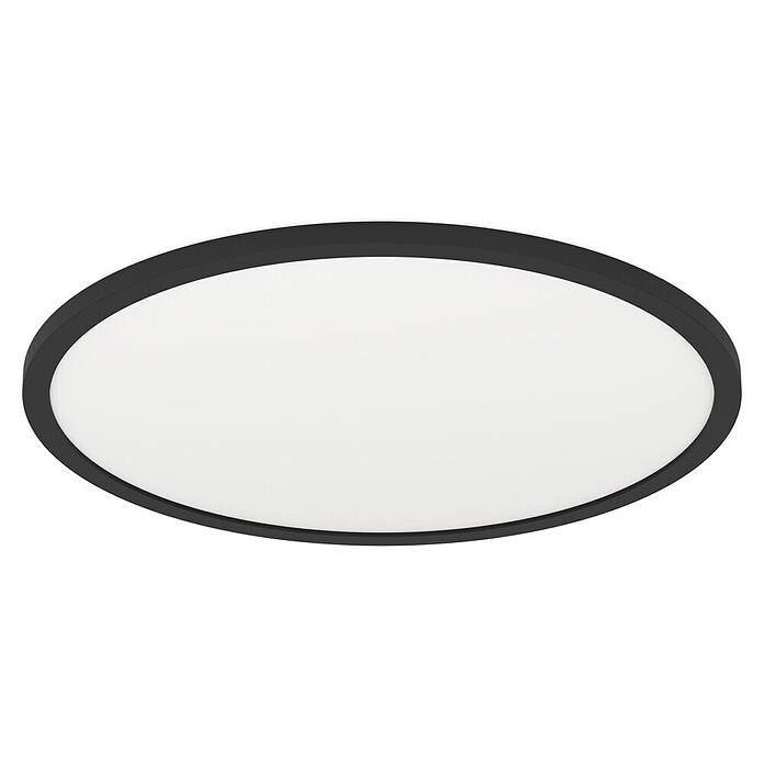 Eglo LED-Deckenleuchte Minerario (20,2 W, Ø x H: 39 x 3 cm, Schwarz, Warmweiß) | BAUHAUS
