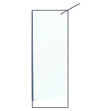 Sanotechnik Duschwand Walk In (B x H: 100 x 200 cm, Transparent)