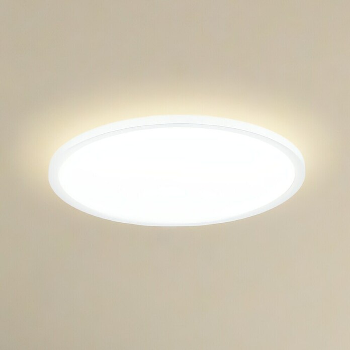 Eglo LED stropna svetilka Minerario  (20,2 W, Ø x V: 39 x 3 cm, Bela, Toplo bela) | 3016 - Deckenleuchte | CACB - Deckenleuchten | CAC - Indoorleuchten | CA - Beleuchtung | C - Elektro | BAUHAUS