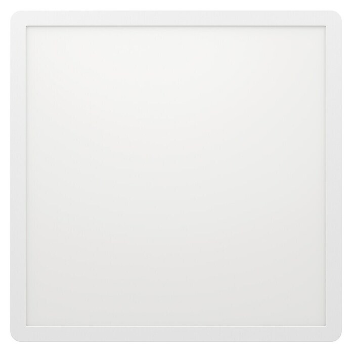 Eglo LED-Deckenleuchte Minerario (20,2 W, L x B x H: 39 x 39 x 3 cm, Weiß, Warmweiß) | BAUHAUS