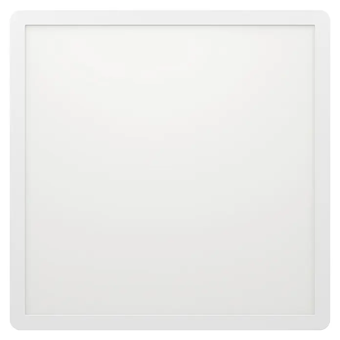 Eglo LED-Deckenleuchte Minerario - 20,2 W, L x B x H: 39 x 39 x 3 cm, Weiß, Warmweiß - Quadratische, rahmenförmige LED-Panel-Leuchte mit gleichmäßiger, heller Ausleuchtung für Decken- oder Wandanwendungen.