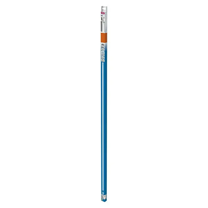 Osram LED-Röhre T8 - Länge: 121,1 cm, Tageslichtweiß, 18 W, 2.000 lm, G13 - Abbildung einer LED-Lampe. Energiesparend mit voller Glasabdeckung für helle Beleuchtung in jedem Raum.