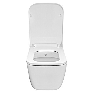 Temtasi Lavita Wand-Dusch-WC (Spülrandlos, Mit schmutzabweisender Glasur, Spülform: Tief, WC Abgang: Waagerecht, Weiß)