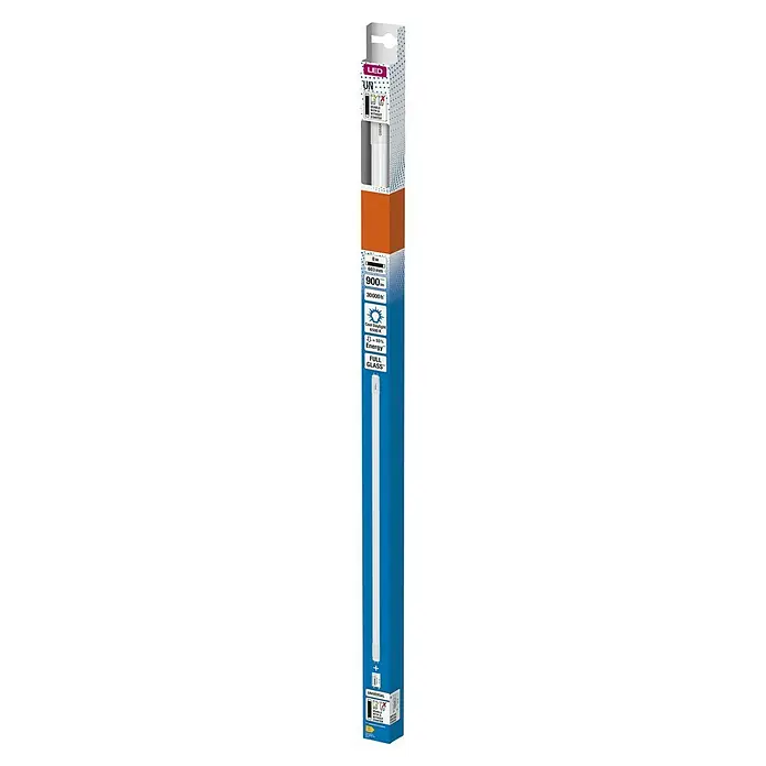 Osram LED-Röhre T8 - Länge: 60,3 cm, Tageslichtweiß, 8 W, 900 lm, G13 - LED-Leuchtstoffröhre: LED-Röhre für helle Beleuchtung. 900 Lumen, 6500K Farbtemperatur, 30.000 Stunden Lebensdauer.