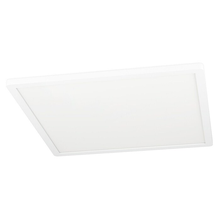 Eglo LED-Deckenleuchte Minerario (20,2 W, L x B x H: 39 x 39 x 3 cm, Weiß, Warmweiß) | BAUHAUS