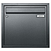 Gutta Rechteckvordach BS Plus 200 UP ST BK (200 x 90 x 15,5 cm, Seitenteil links, Briefkasten Anthrazit) | BAUHAUS