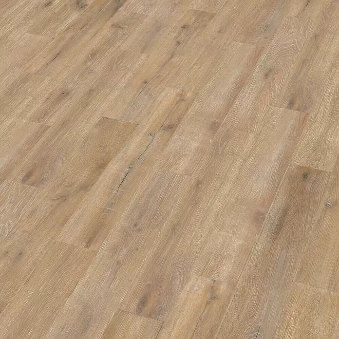 Decolife Designboden Naturestyle Pure - Oak Raw, Landhausdiele, 1.220 x 185 x 9 mm - Helles, rustikales Holzparkett mit sichtbarer Maserung und natürlichen Unvollkommenheiten.