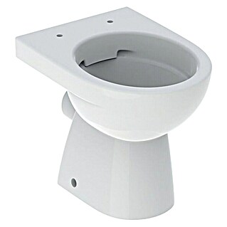 Geberit Renova Stand-WC (Spülrandlos, Ohne Spezialglasur, Spülform: Tief, WC Abgang: Waagerecht, Weiß)