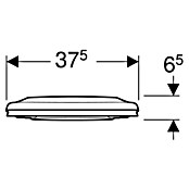 Geberit Renova WC-Sitz Kind (Mit Absenkautomatik, Duroplast, Weiß) | BAUHAUS