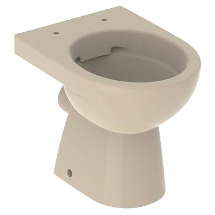 Geberit Renova Stand-WC (Spülrandlos, Ohne Spezialglasur, Spülform: Tief, WC Abgang: Waagerecht, Beige) | BAUHAUS