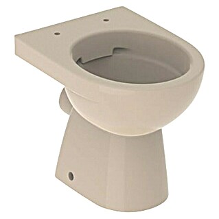 Geberit Renova Stand-WC (Spülrandlos, Ohne Spezialglasur, Spülform: Tief, WC Abgang: Waagerecht, Beige)