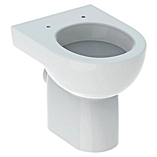 Geberit Renova Stand-WC (Mit Spülrand, Ohne Spezialglasur, Spülform: Flach, WC Abgang: Waagerecht, Weiß)