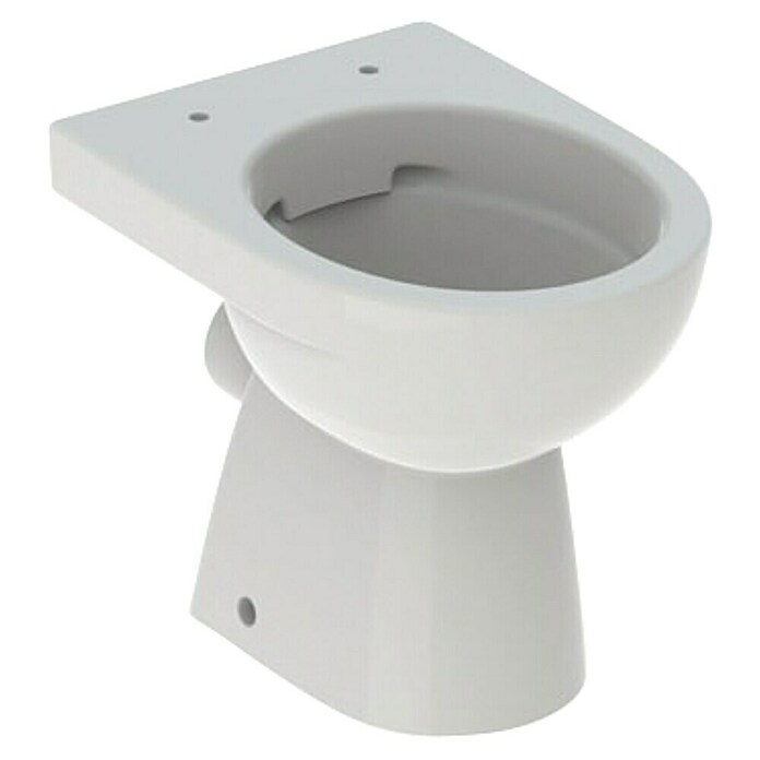 Geberit Renova Stand-WC (Spülrandlos, Ohne Spezialglasur, Spülform: Tief, WC Abgang: Waagerecht, Pergamon) | BAUHAUS