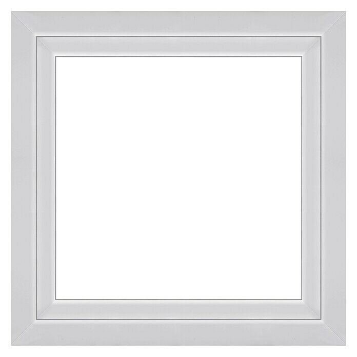 Solid Elements Kunststofffenster Q60 (B x H: 100 x 100 cm, DIN Anschlag: Rechts, Weiß)