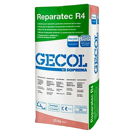 Gecol  Mortero de reparación Reparatec R4