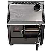 FreePoint Küchenherd Frida 80 (7,5 kW, Raumheizvermögen: 214 m³, Schwarz) | BAUHAUS