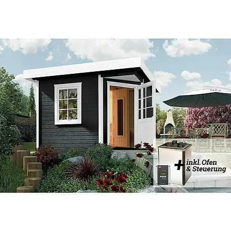 Weka  Saunahaus SALO 7,5 kW BioS Gr. 1