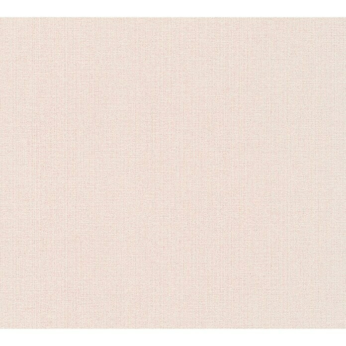 AS Creation Hygge Vliestapete (Rosé, Uni, 10,05 x 0,53 m)