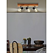 Eglo Townshend 3 Wandstrahler (180 W, L x B x H: 5 x 5 x 48 cm, Braun/Schwarz, E27, 3 Stk.) | BAUHAUS