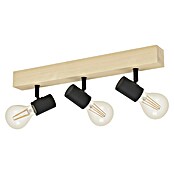 Eglo Townshend 3 Wandstrahler (180 W, L x B x H: 5 x 5 x 48 cm, Braun/Schwarz, E27, 3 Stk.) | BAUHAUS