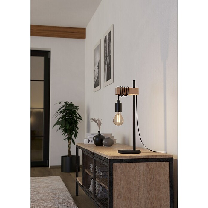 Eglo Townshend Stolna svjetiljka  (10 W, D x Š x V: 17,5 x 15,5 x 50 cm, E27) | BAUHAUS