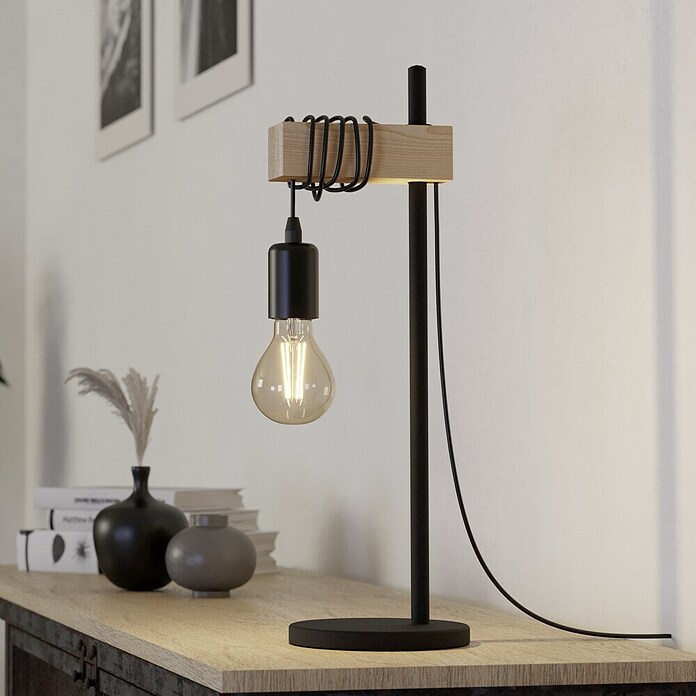Eglo Townshend Stolna svjetiljka  (10 W, D x Š x V: 17,5 x 15,5 x 50 cm, E27) | BAUHAUS