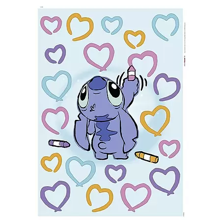 Komar  Wandtattoo Stitch Artist