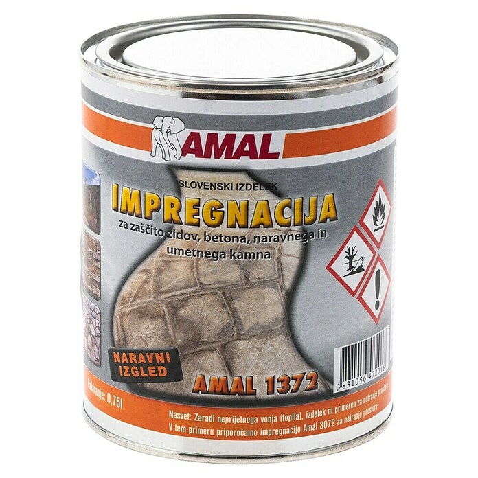 Impregnacija za kamen AMAL 1372  (Bezbojna, 0,75 l) | BAUHAUS