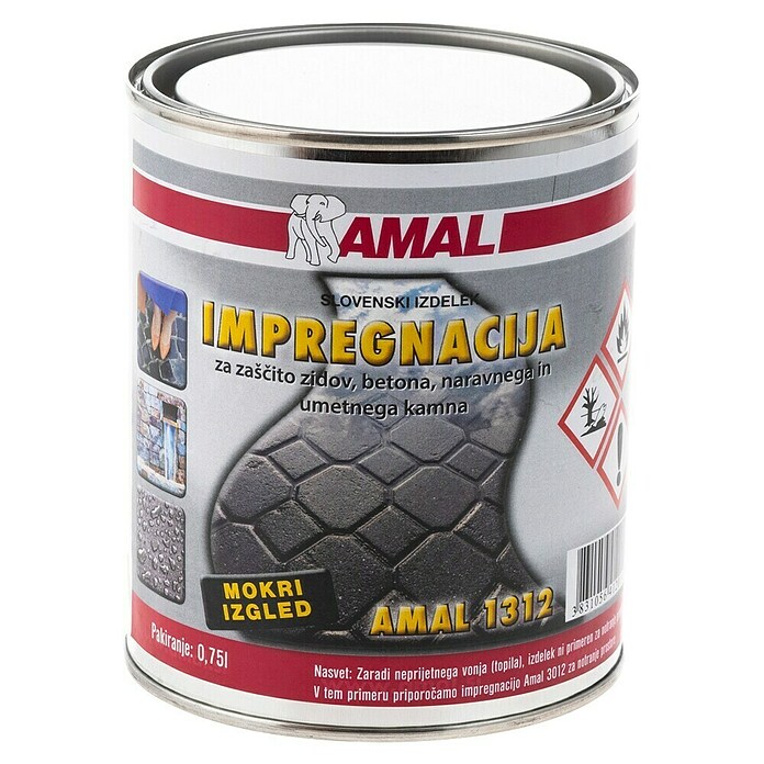 Impregnacija za kamen Amal 1312  (Brezbarven, 0,75 l) | 5996 - Acryl- Fussbodenfarben | HADO - Bodenbeschichtungen | HAD - Farben | HA - Farben | H - Innendeko/Farben | BAUHAUS