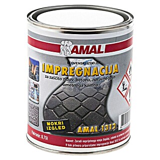 Impregnacija za kamen Amal 1312 (Brezbarven, 0,75 l)