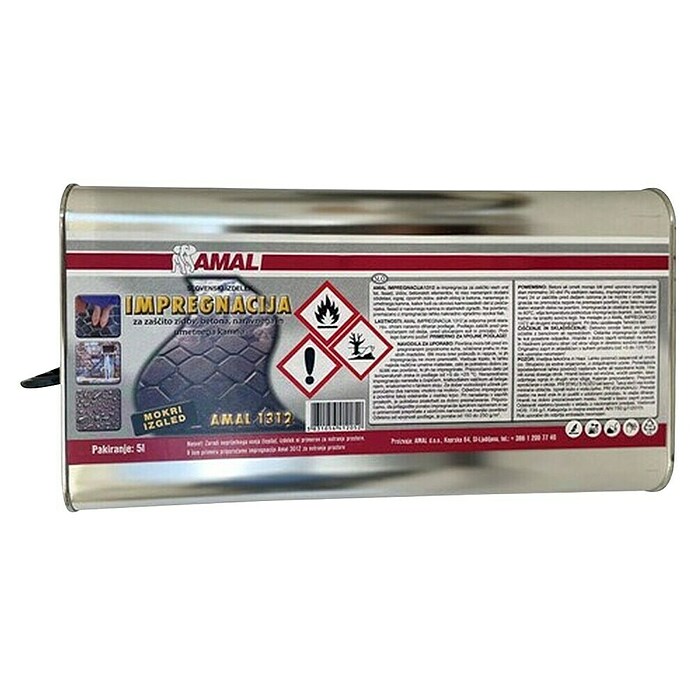 Impregnacija za kamen Amal  (Brezbarvna, 5 l) | 5996 - Acryl- Fussbodenfarben | HADO - Bodenbeschichtungen | HAD - Farben | HA - Farben | H - Innendeko/Farben | BAUHAUS