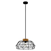 Eglo Padstow Pendelleuchte rund (60 W, Ø x H: 45,5 x 110 cm, Schwarz, E27) | BAUHAUS