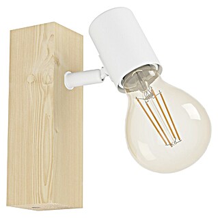 Eglo Townshend 3 Foco de pared (10 W, L x An x Al: 10 x 5 x 16,5 cm, Marrón, E27, 1 ud.)