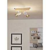 Eglo Townshend 3 Foco de pared (120 W, Marrón/Blanco, E27, 2 ud.) | BAUHAUS