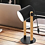 Eglo Hornwood Tischleuchte (40 W, L x B x H: 21 x 18 x 42 cm, Schwarz/Creme, E27) | BAUHAUS