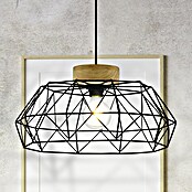 Eglo Padstow Pendelleuchte rund (60 W, Ø x H: 45,5 x 110 cm, Schwarz, E27) | BAUHAUS