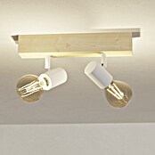 Eglo Townshend 3 Foco de pared (120 W, Marrón/Blanco, E27, 2 ud.) | BAUHAUS