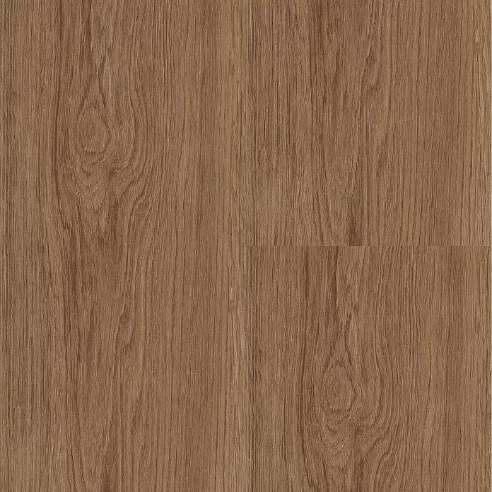 Decolife Designboden Freestyle Access Hazelnut Oak - 1.220 x 185 x 8,5 mm, Landhausdiele, Hazelnut Oak - Braunes Holzpaneel mit natürlicher Maserung und feinen Astdetails.