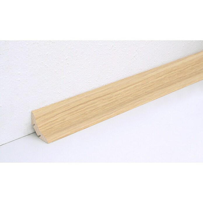 Sockelleiste SU001FA (L x B x H: 2 400 x 26 x 60 mm, Eiche lackiert) | BAUHAUS