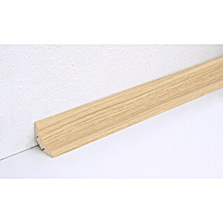 Sockelleiste SU001FA (L x B x H: 2 400 x 26 x 60 mm, Eiche lackiert)