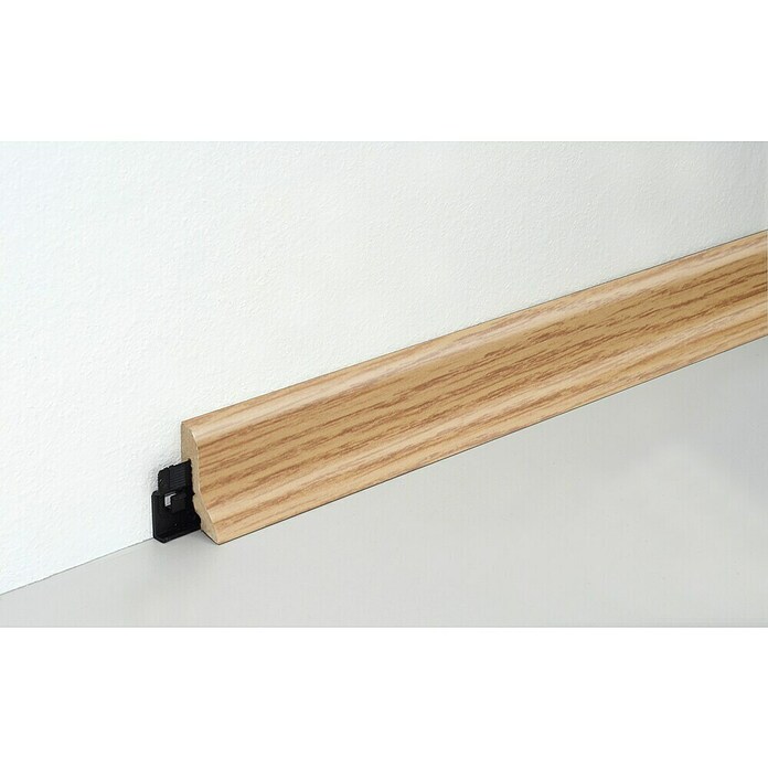 Sockelleiste FU18L (L x B x H: 2 400 x 18,5 x 38,5 mm, MDF, Eiche hell) | BAUHAUS