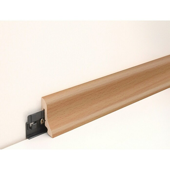Sockelleiste FU18L (L x B x H: 2 400 x 18,5 x 38,5 mm, MDF, Erftbuche) | BAUHAUS