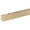 Flachleiste Fichte/Kiefer astig (L x B x H: 200 x 4 x 3 cm) | BAUHAUS