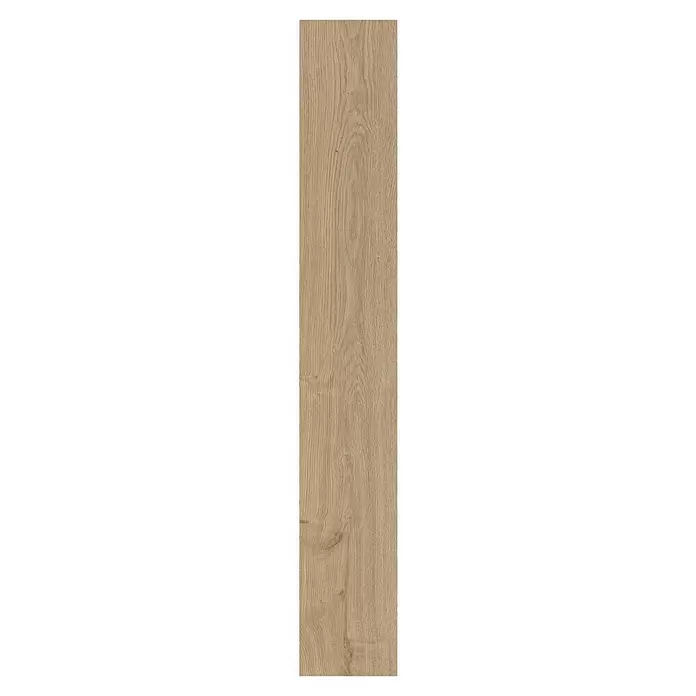Decolife Designbodenmuster Freestyle Access Hazel Oak - 280 x 160 x 9 mm, Landhausdiele, Hazel Oak - Hellbraune Holzplatte mit ausgeprägter vertikaler Maserung und dezenten Ästen.