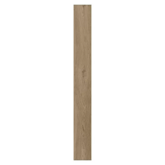 Decolife Designboden Naturestyle Pure - Oak Smoke, Landhausdiele, 1.220 x 185 x 9 mm - Naturholzdiele mit sichtbarer Maserung, Ästen und Rissen, in hellem, verwittertem Eichenholz-Look.