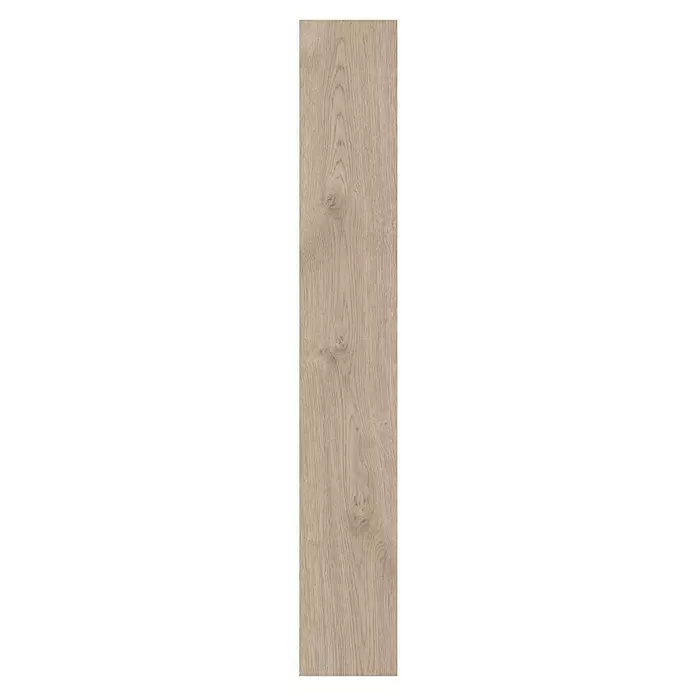 Decolife Designboden Freestyle Access Hardy Oak - 1.220 x 185 x 8,5 mm, Landhausdiele, Hardy Oak - Helle Holzmaserung in Braun mit natürlichen Ästen, ideal für Bodenbelag oder Möbel.